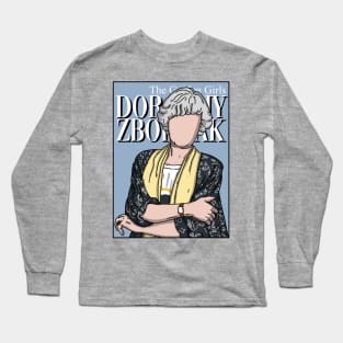 Dorothy Zbornak Comic Style Long Sleeve T-Shirt